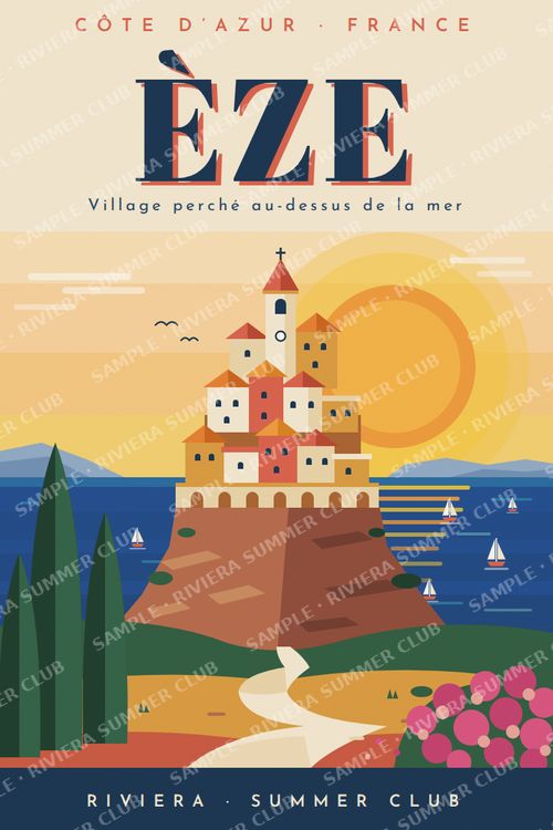 ÈZE poster